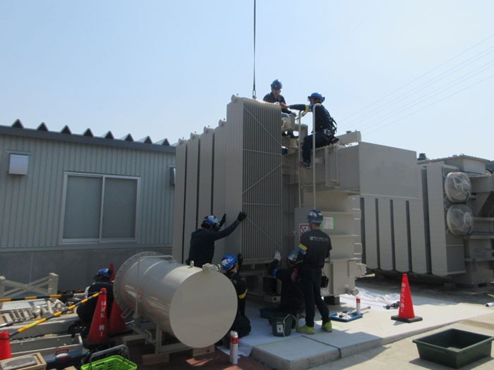 メーカー一貫体制で安心・安全な施工